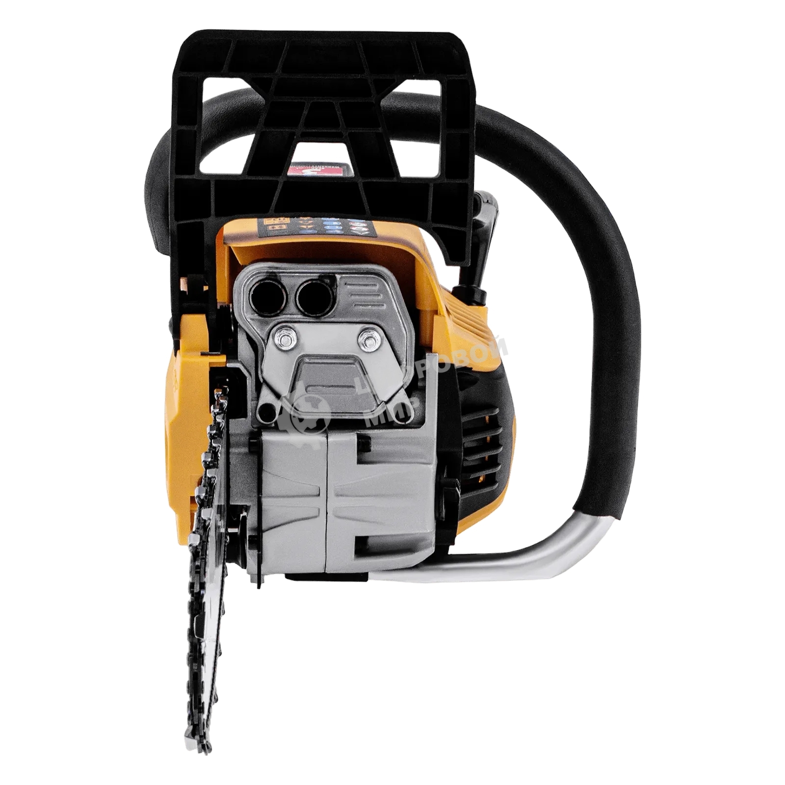 Пила цепная бензиновая Denzel DS-4516, шина 40 см, 45 см 3, 2,5 л.с., шаг 0,325, паз 1,5 мм, 64 зв