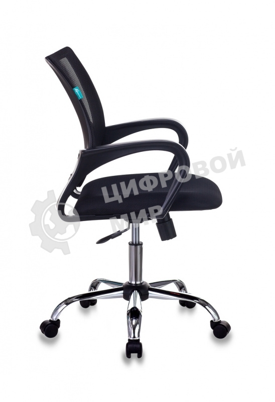 Кресло компьютерное Бюрократ CH-695N/SL/BLACK спинка сетка черный TW-01, сиденье черный TW-11, крестовина хром