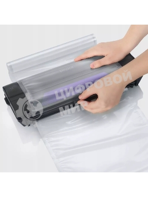 Вакуумный упаковщик Kitfort КТ-1528-1 110Вт черный/фиолетовый