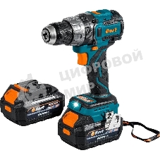 Дрель-шуруповерт Bort BAB-21U, 18 В, 4 Ач, 100 Нм, бесщеточный