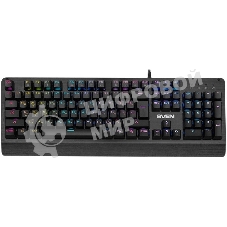 Клавиатура проводная механическая игровая клавиатура SVEN KB-G9700 черный