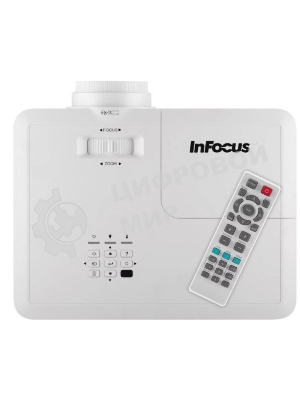 Проектор InFocus IN0061SL DLP, 4000 lm, 4K UHD (3840 x 2160),1000 000:1, 1.211.59:1, 2xHDMI 2.0, VGA in, 3.5mm in/out, S/PDIF, USB-A (питание), RS232, лампа 15 000ч.(ECO mode), 10W, 27дБ, 3,2 кг, БЕЛЫЙ