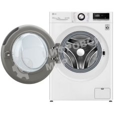 Стиральная машина LG F4Y6RYGYWV белая, загрузка фронтальная 10 кг, 1400 об/мин, класс A