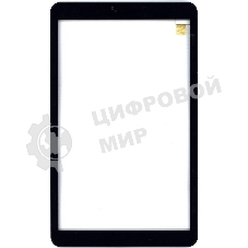 Сенсорное стекло (тачскрин) для Irbis TZ102. черное с рамкой