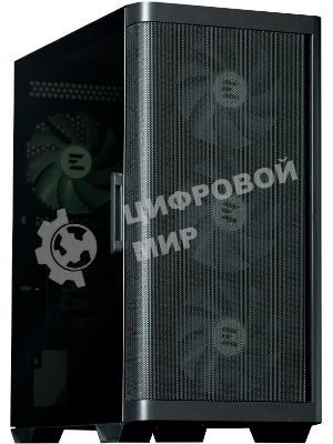 Компьютерный корпус ZALMAN M4, MATX, черный, WINDOW, 1xCombo (3.5'' or 2.5''), 1x3.5