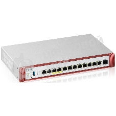 Межсетевой экран Zyxel USG FLEX 500H с подпиской Gold на 1 год (AS, AV, CF, IDP/DPI, Sandboxing, SecuReporter), Rack, 2xRJ-45: 1/2.5G (LAN/WAN), 2xRJ-45: 1/2.5G PoE+ (LAN/WAN), 8xRJ-45: 1G (LAN/WAN),