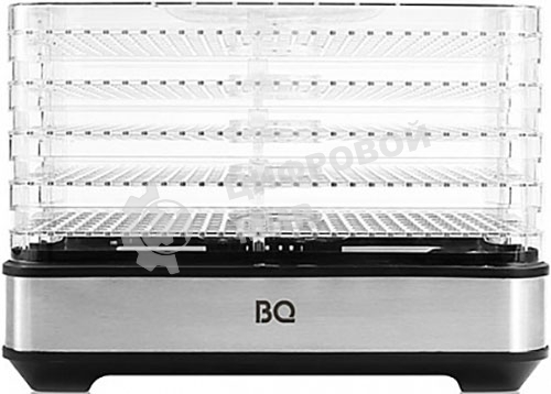 Сушилка для овощей и фруктов BQ FD1003 Black-Steel, Мощность 420 Вт