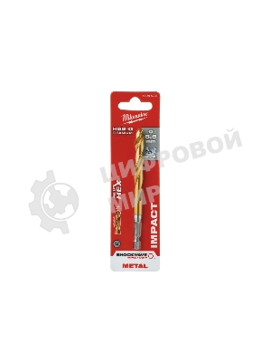 Сверло по металлу RedHEX HSS-G TiN 8.5 мм (1шт)