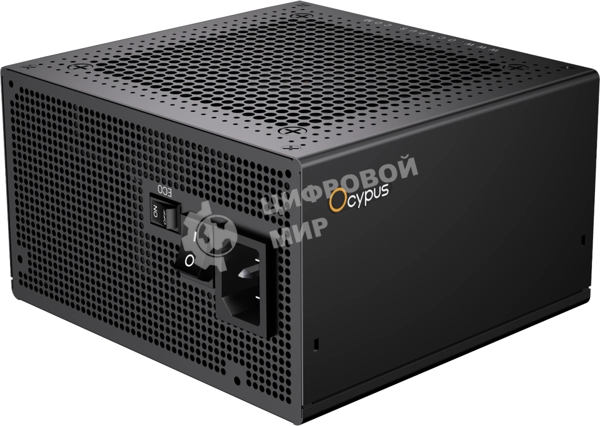 Блок питания 750W Ocypus Iota P750 (ATX, 80 PLUS Gold, APFC, 20+4 pin, 120мм fan, PCI-E 6+2Px3, 8xSATA) (Iota-P750-G1FFBK024X-EU)