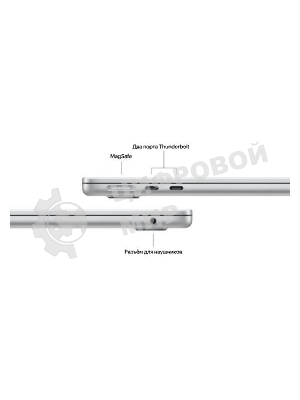 Ноутбук Apple Macbook Air 13 - M4, 10C-10C, 24Gb, 512Gb, Silver MC654