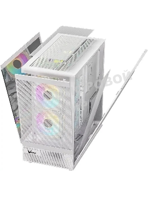 Компьютерный корпус Aerocool/Formula Crystal Z8 белый без БП ATX 9x120мм 7x140мм 1xUSB 2.0 1xUSB 3.0 1xUSB3.1 audio bott PSU