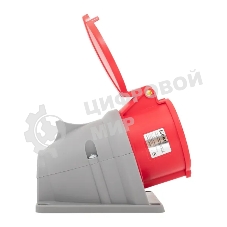 Розетка стационарная наружная EKF 125 ps-125-32-380-PRO PROxima 3Р+РЕ+N 32А 380В IP44