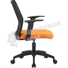 Кресло Cactus CS-MC222-BKOR черный, сетка, 100 кг