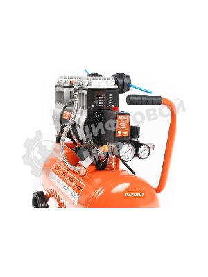 Компрессор поршневой безмасляный Patriot WO 24-220, 200 л/мин, 8 бар, 1250 Вт, 24 л, быстросъемный 1/4