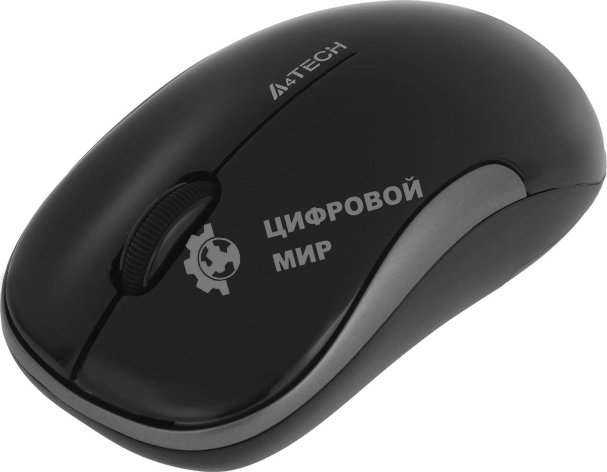Мышь беспроводная A4Tech V-Track G3-300N черный, 1000 dpi, радиоканал, USB, кнопки - 3