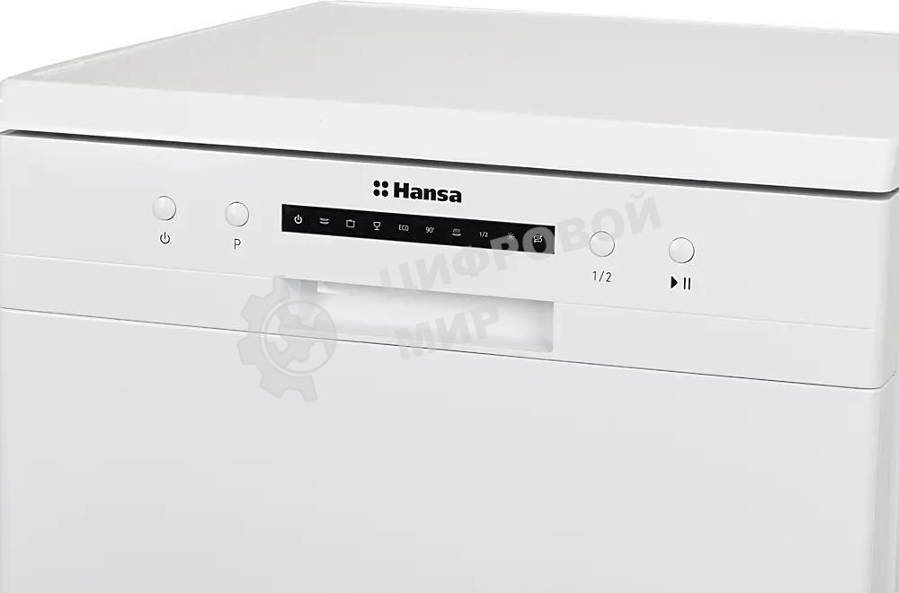 Посудомоечная машина Hansa ZWM616WH, белый, 59.8 см, 12 компл., 49 дБ, класс A++