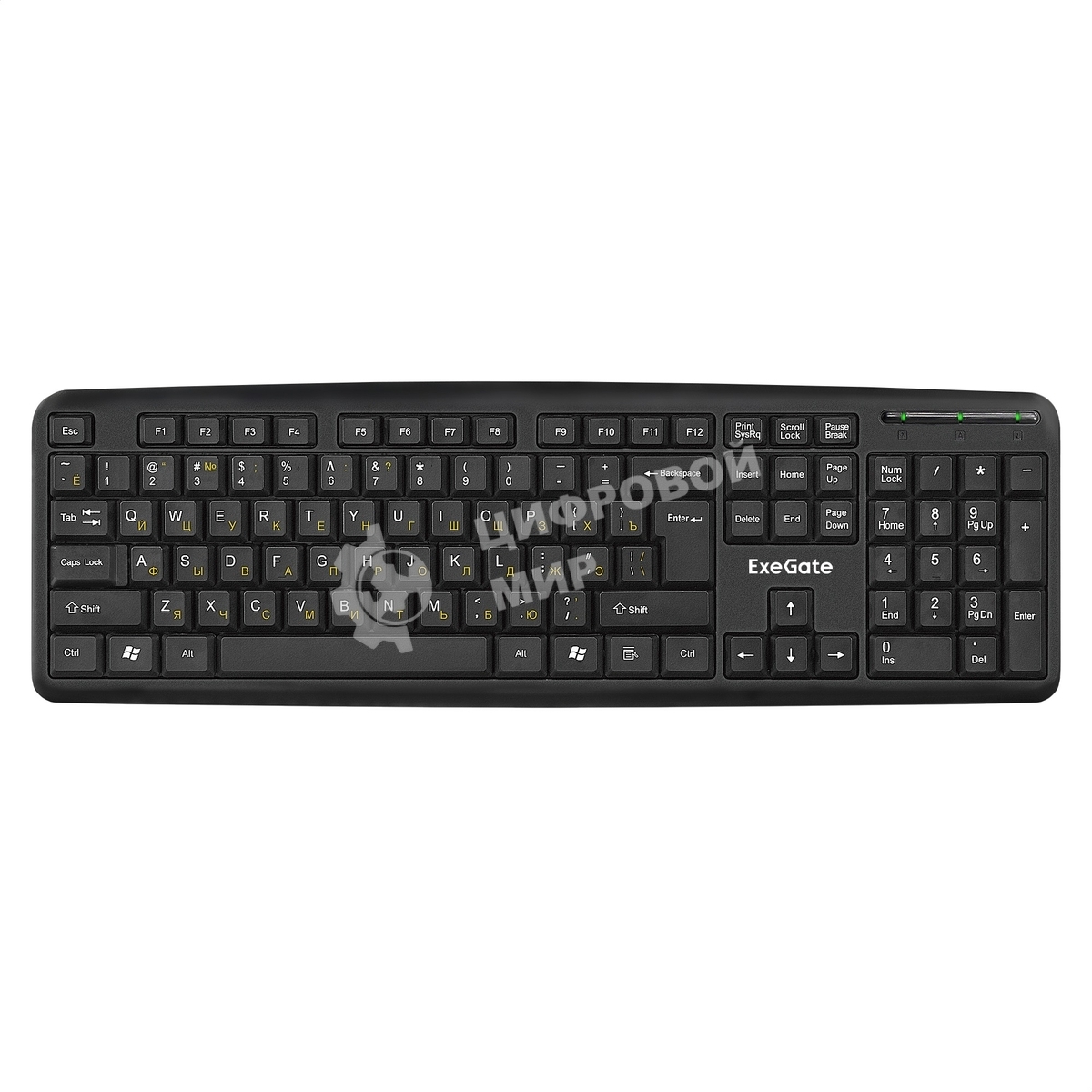 Клавиатура ExeGate Professional Standard LY-331S проводная, USB Type-A, чёрный