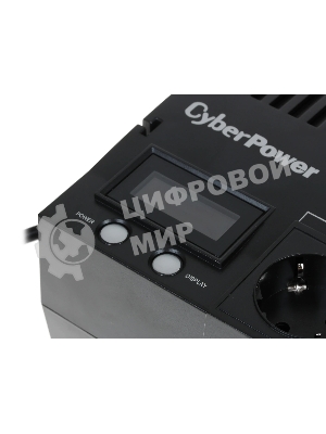Источник бесперебойного питания CyberPower BR1000ELCD/1000 ВА/600 Вт/8 х CEE 7 (евророзетка)