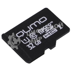 Флеш карта MicroSDHC 32Gb QUMO Class 10 UHS I no adp