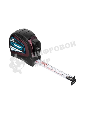 Рулетка Gross 31123 ''doppelhaken'' 5 м x 19 мм двухсторонний зацеп нейлон двуст. шкала автоматич