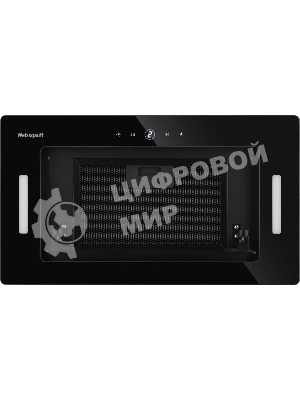 Встраиваемая вытяжка Weissgauff Aura 1350, управление сенсорное, черный