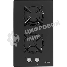 Газовая варочная панель Simfer H30N20B416 независимая, черный