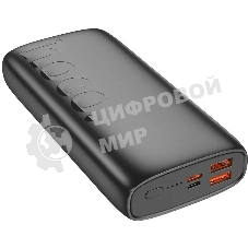Портативный аккумулятор Hoco J122A Respect 20000mAh QC/PD 22.5W 3A USB-A/USB-C черный