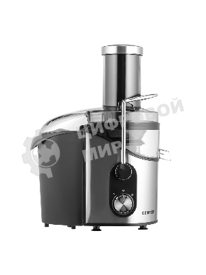 Соковыжималка Centek CT-1212 стальной/чёрный, центробежная, 1200 Вт, 1100 мл, механическое