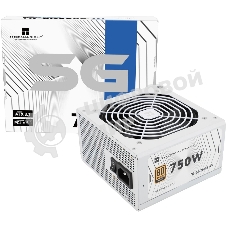 Блок питания 750W/Power Supply Thermalright, 750W 80+ Gold (ATX, 3.1, PCIe 5.1, Non-modular, 1x24(20+4)pin, 1xCPU 8(4+4)pin, 2xPCIe*2 8(6+2)pin, 5xSATA3, 1x12+4pin (12VHPWR PCIe 5.1 12+4pin 600mm), 3xMOLEX4pin, Active, 120x120мм, 150x140x86mm, APFC, white