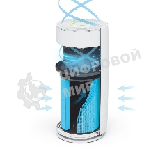 Очиститель воздуха Tion IQ-400 белый, 70 м², HEPA-фильтр H13, угольный фильтр, датчик PM2.5, управление со смартфона