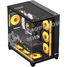 Компьютерный корпус Aerocool/Formula Crystal Z9 черный без БП ATX 7x120мм 2xUSB 3.0 audio bott PSU