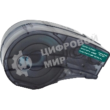 Картридж ленточный Cactus CS-M21-750595GN белый шрифт, зеленый фон (19.1 мм, 6.4 м) для Brady BMP21-PLUS, BMP21-LAB
