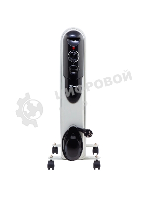 Обогреватель масляный MTX OCH-2000, белый, 2000 Вт, 20 м2, термостат