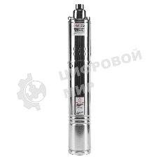 Насос скважинный винтовой 1000Вт, производительность 50л/мин, СТАВР 4-НСВ-105/1000, высота подъема 105м, давление 10.5 бар, глубина погружения 70м, максимальный размер частиц 2мм, внешний диаметр (с кожухом) 99мм, диаметр выходного патрубка G 1', длина ка