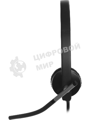 Гарнитура Logitech H650e чёрный, проводная, USB