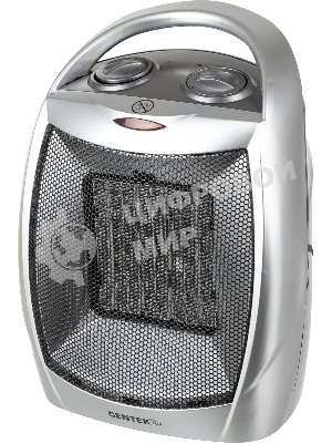 Тепловентилятор Centek CT-6020 серый, 750/1500 Вт, 15 м2, термостат