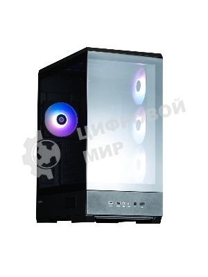 Компьютерный корпус ZALMAN P50 DS, ATX, черный, WINDOW, 2x3.5