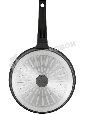 Сковорода Rondell Walzer RDA-767, 24см, без крышки, черный