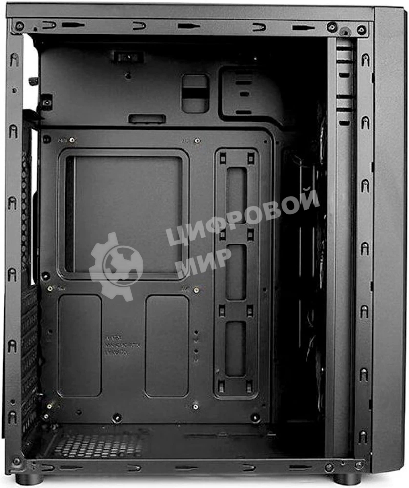 Компьютерный корпус Accord ACC-CL290B черный без БП ATX 2xUSB2.0 1xUSB3.0 audio