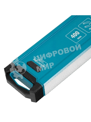 Уровень Gross 33650 алюминиевый, магнит., фрезерованный, 2 глазка, 0,5 мм/м, 400 мм