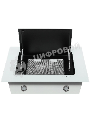 Вытяжка наклонная Elikor Оникс 90П-1000-Е4Д белый, 90 см, 1000 куб. м/ч, 59 дБ