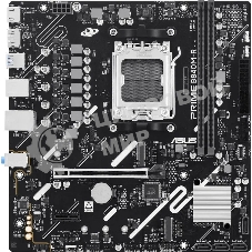 Материнская плата ASUS PRIME B840M-R, AM5, AMD B840, 2xDDR5, 4xSATA, 1xPCIe 4.0 x16, 1xPCIe 3.0 x1, 1xDisplayPort, 1xHDMI, 1x 1Gb LAN, 4xUSB 3.2 Gen1, 2xUSB 2.0, 3x3.5 мм, 7.1, microATX