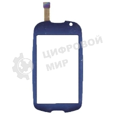 Сенсорное стекло (тачскрин) для Samsung S7550 Blue Earth синее