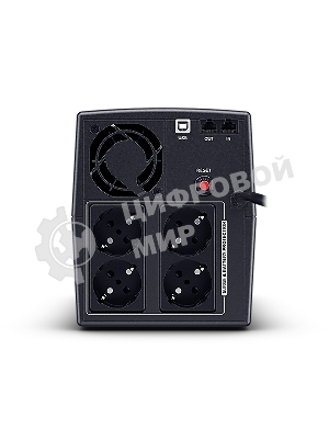 Источник бесперебойного питания CyberPower UT2200EG ИБП Line-Interactive, Tower, 2200VA/1320W USB/RJ11/45/USB charger A/C (4 EURO) NEW, 12В/9 Ач х 1