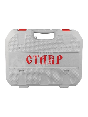 Перфоратор 1450Вт, SDS-plus, диаметр сверления бетона 35мм, вертикальный, СТАВР ПЭВ-1450, 2 режима работы, энергия удара 6.5Дж, число оборотов 1100об/мин, частота ударов 5100уд/мин, длина кабеля 3м (набор оснастки, кейс).