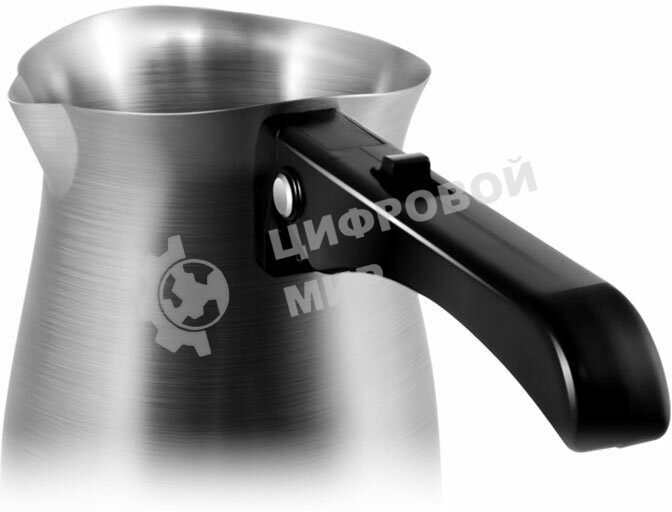 Электрическая турка Centek CT-1099 SS серебристый, исп. кофе - молотый, 0.5 л, 480 Вт