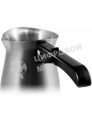 Электрическая турка Centek CT-1099 SS серебристый, исп. кофе - молотый, 0.5 л, 480 Вт