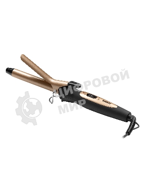 Щипцы для завивки волос BBK BST2500 черный/шампань, 19 мм, 200 °C, 1 режим