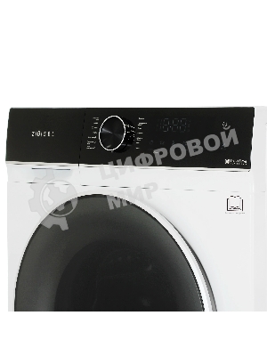 Стиральная машина Zugel ZWDF10712I Inverter Steam DD белый, загрузка фронтальная 10 кг, 1200 об/мин, класс A+++