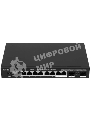 Коммутатор Tenda TEM2010F, 8×2.5 Гбит/с + 2×2.5 Гбит/с SFP, неуправляемый